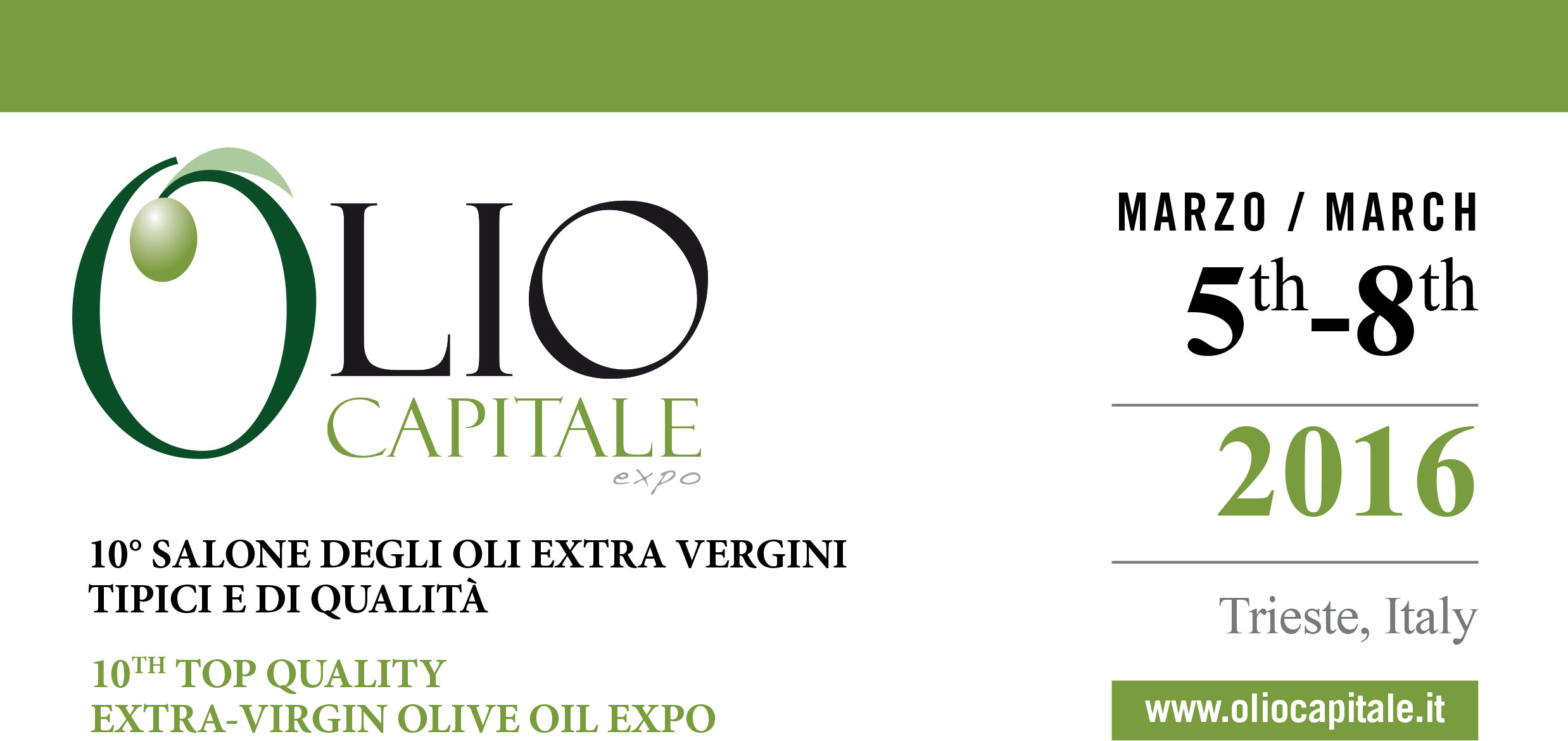 OLIO CAPITALE – Trieste – 5-6 marzo 2016