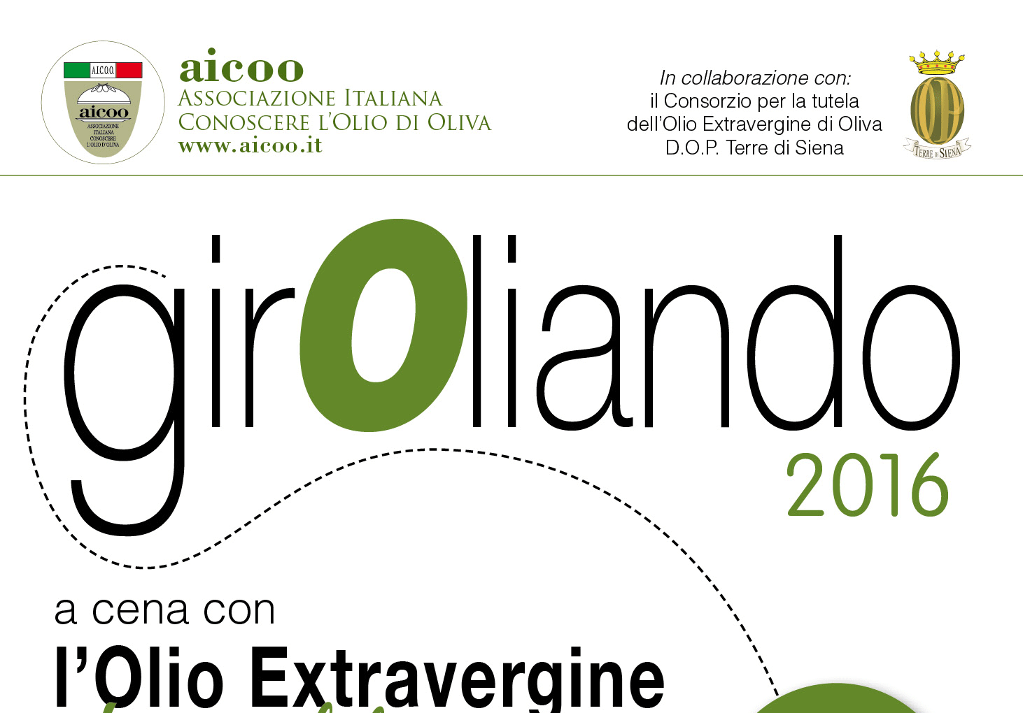 GIROLIANDO 2016- A cena con l’olio extravergine