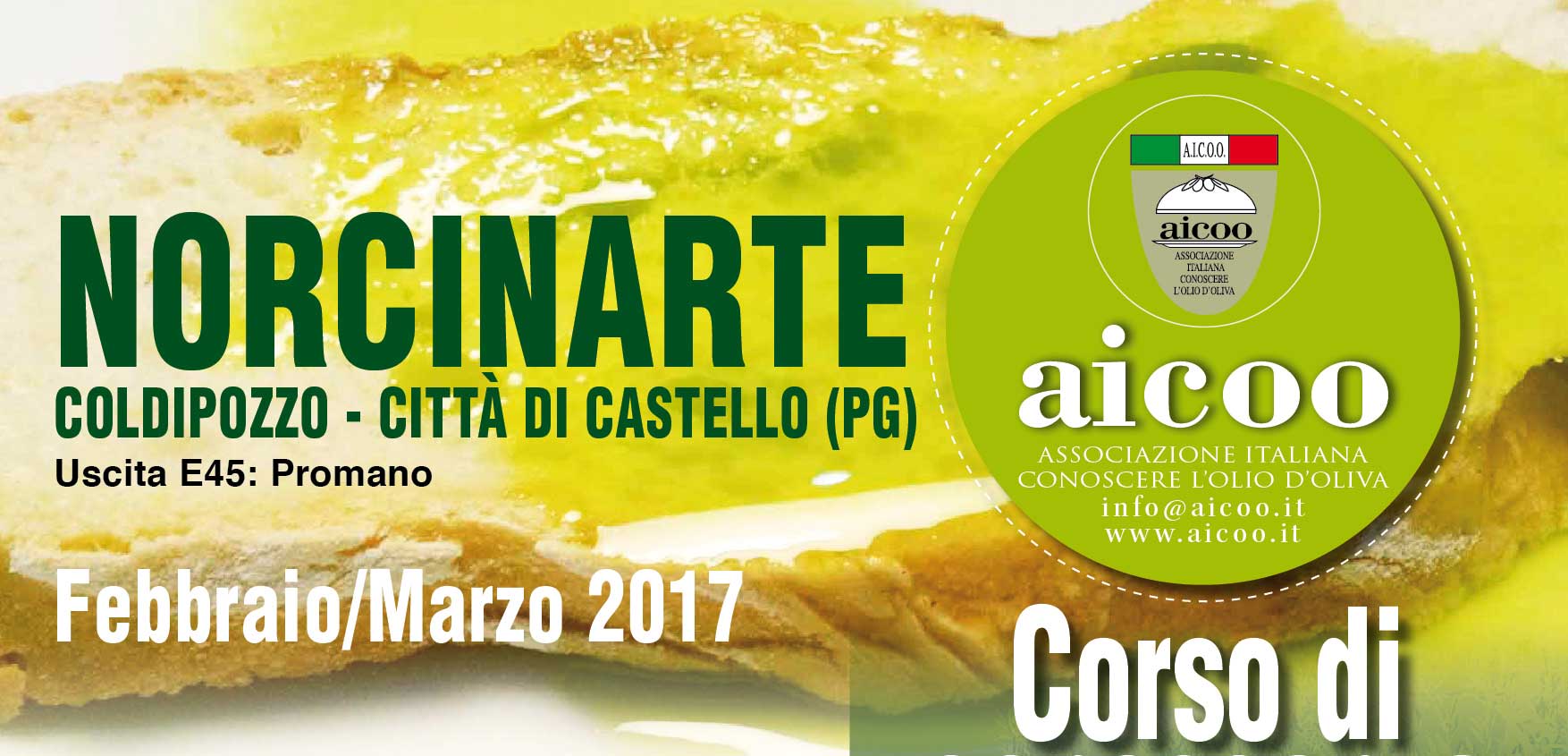 Corso di Conoscenza – Norcinarte – Coldipozzo – Città di Castello – Febbraio/Marzo 2017