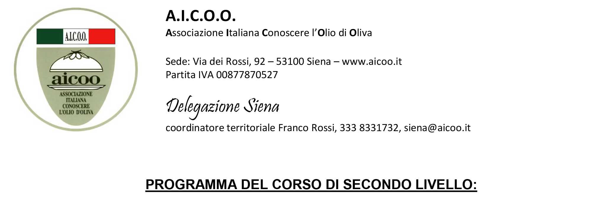 Corso II livello – Siena