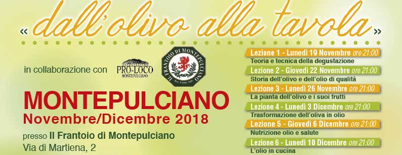 Corso Primo Livello – Montepulciano