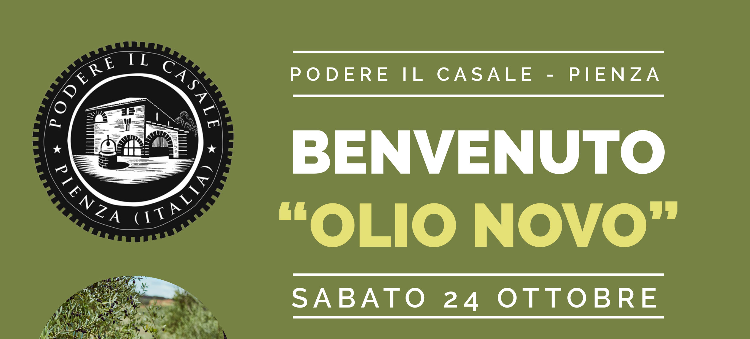 Benvenuto Olio Novo