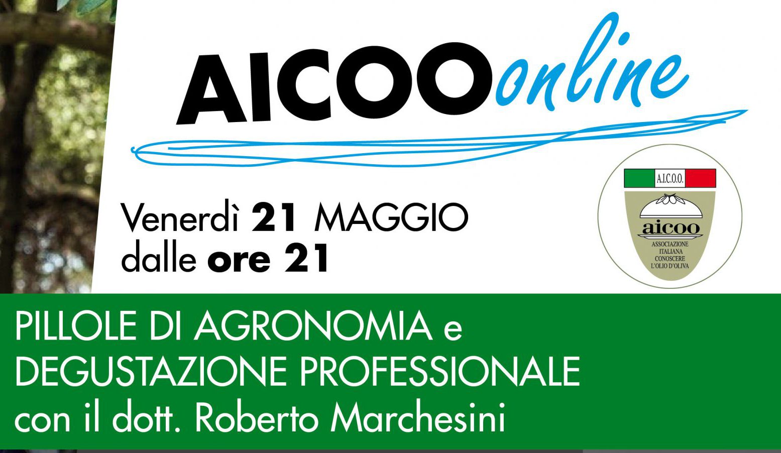 AICOO Online – 21 Maggio