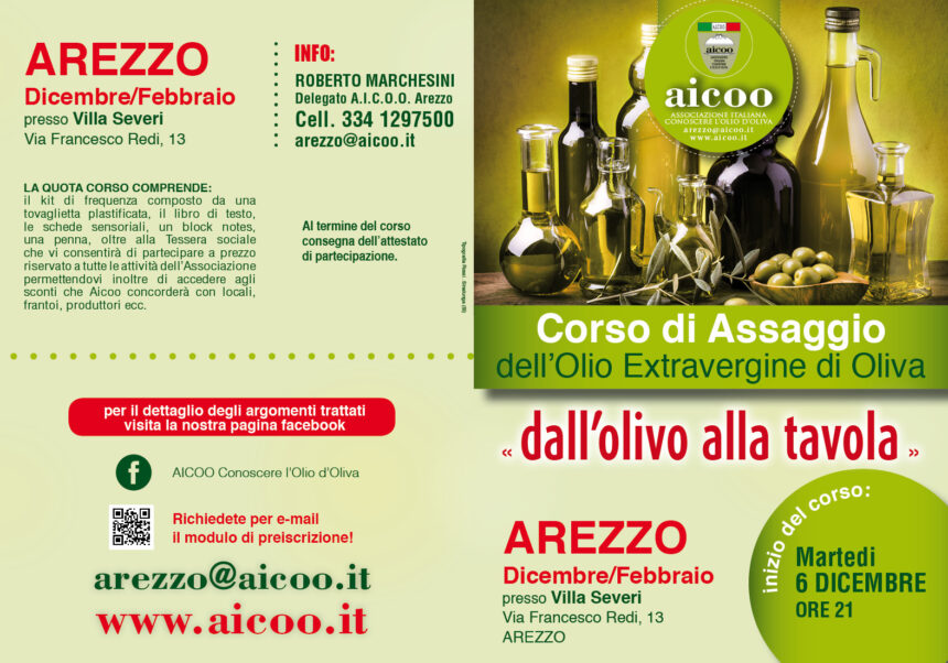 Corso di assaggio – AREZZO – 6 Dic._2 Febb.