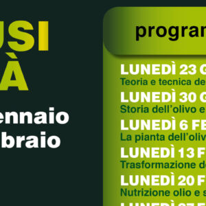 Corso Assaggio – Chiusi dal 23 gennaio al 27 febbraio 2023