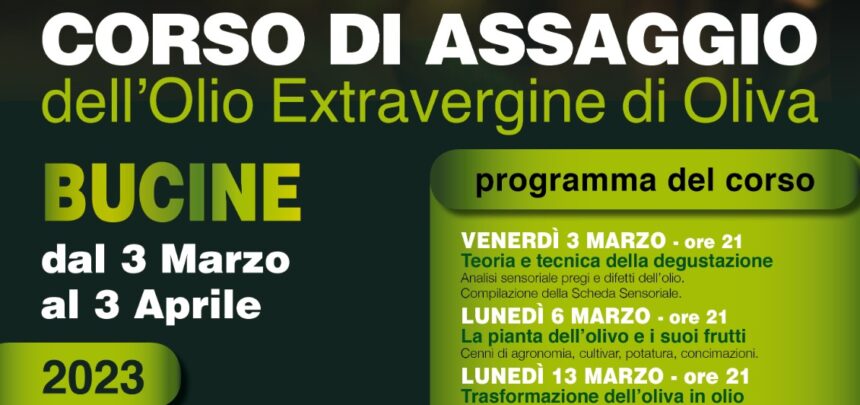 Corso BUCINE – 3 Marzo , 3 Aprile 2023