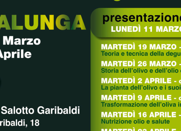 Corso di Assaggio – Sinalunga – 19 marzo-23 Aprile 2024