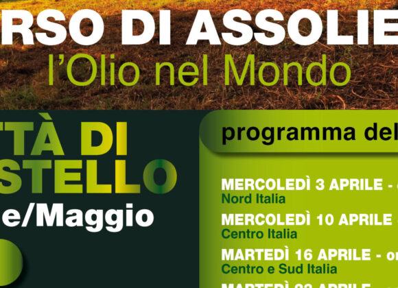 Corso di ASsoliere – Città di castello -3 aprile-8 maggio