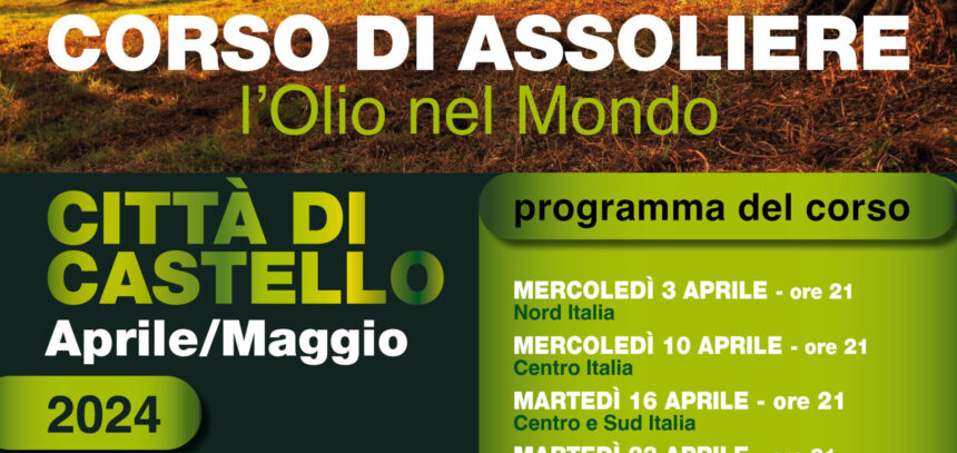 Corso di ASsoliere – Città di castello -3 aprile-8 maggio