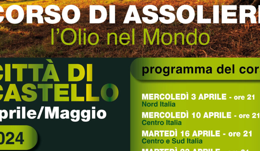 Corso di ASsoliere – Città di castello -3 aprile-8 maggio