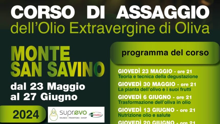Corso di assaggio – monte san savino