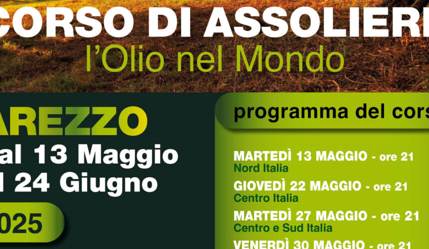 Corso di assoliere – arezzo -13 maggio -24 giugno 2025