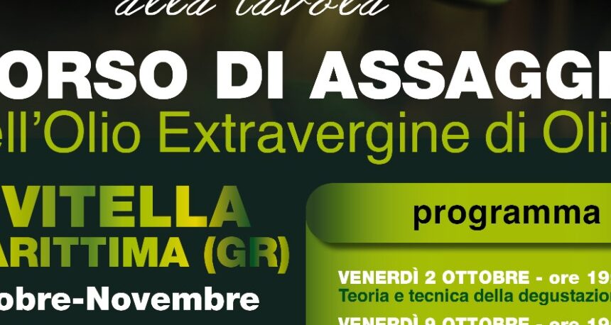 Corso di Assaggio – civitella marittima (gr)